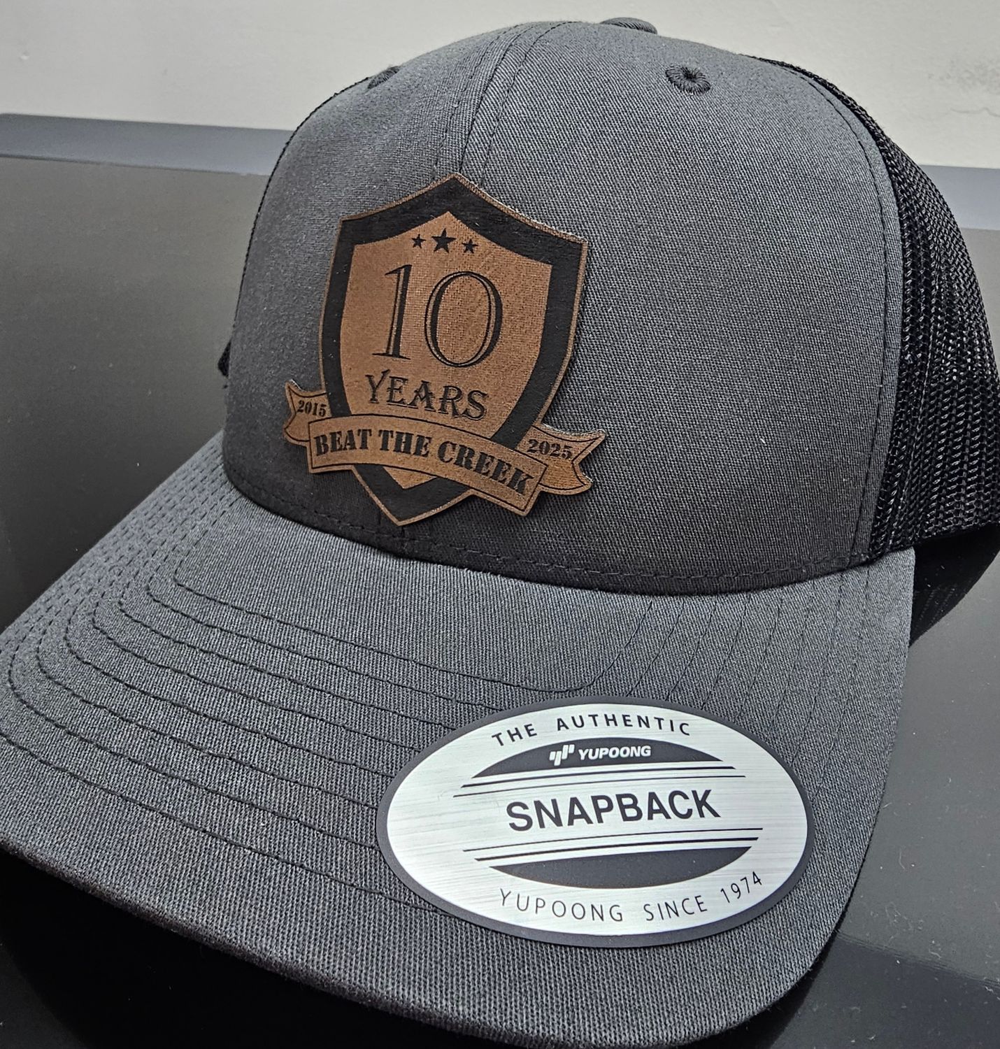 BEAT THE CREEK 10 Year Anniversary Hats