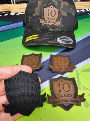 Beat the Creek 10 Year Anniversary Velcro Patch
