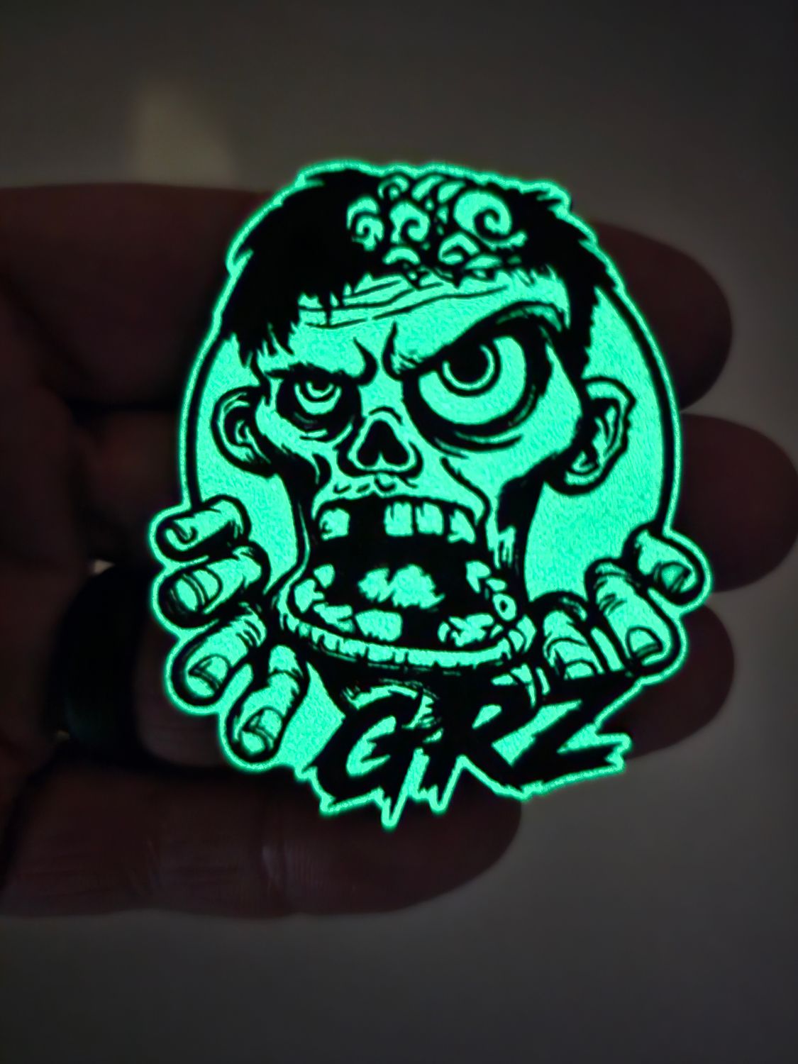 Georgia Rock Zombies Glow in the Dark Flex Fit Hat