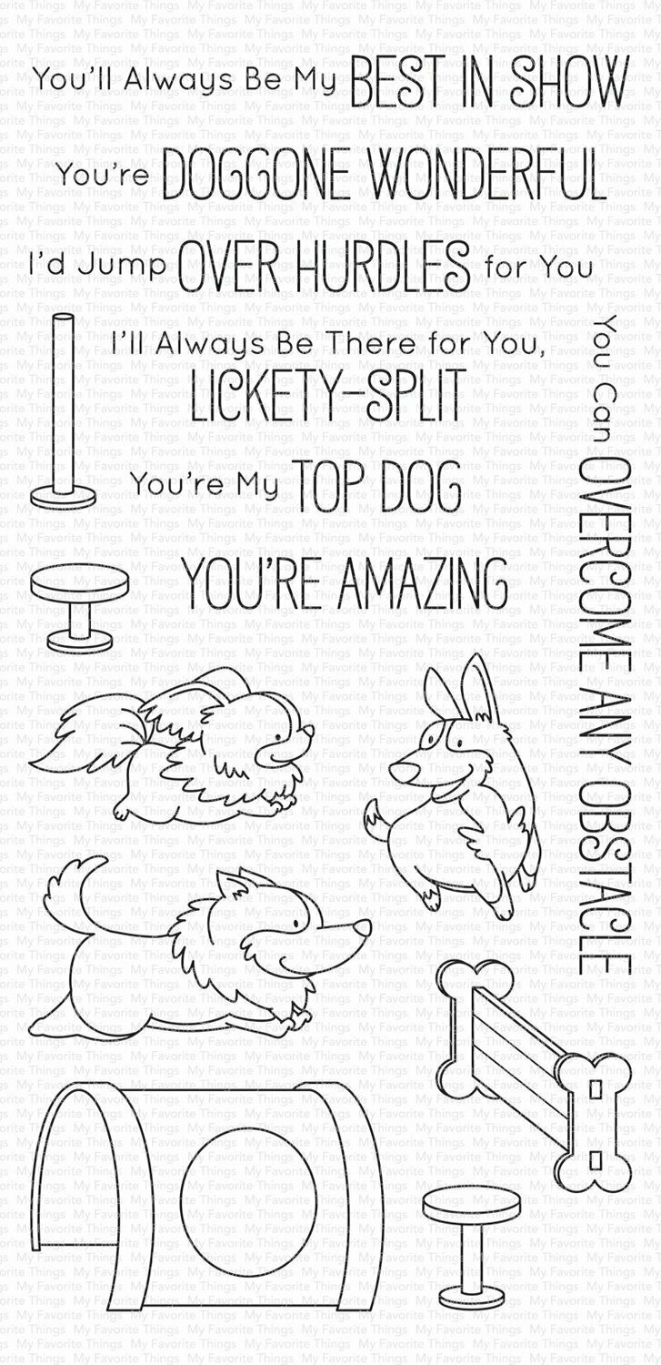 My Favorite Things BEST IN SHOW Clear Stamp Set