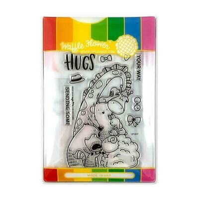 Waffle Flower GROUP HUG Clear Stamp Set