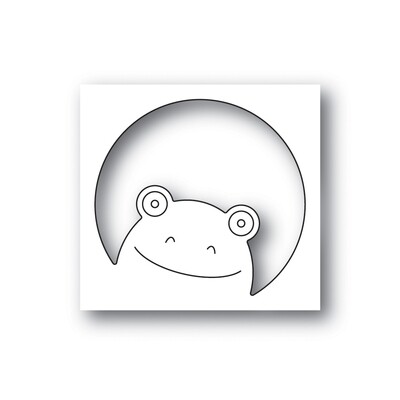 Simon Says Stamp PEEKING FROG Die