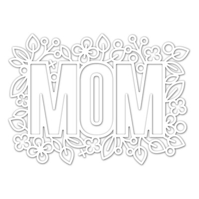 Simon Says Stamp OUTLINE FLORAL MOM Die