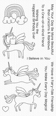My Favorite Things FAIRY-TALE FRIENDS Clear Stamp Set