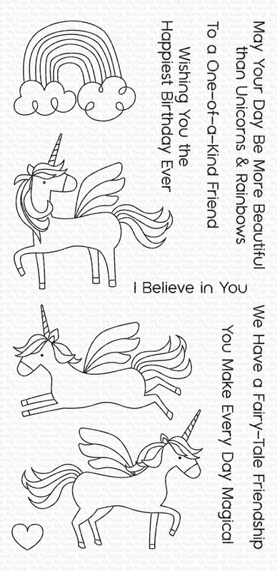 My Favorite Things FAIRY-TALE FRIENDS Clear Stamp Set