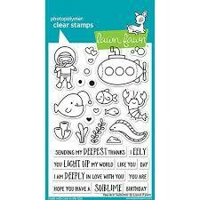 Lawn Fawn YOU ARE SUBLIME Clear Stamp Set