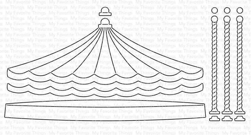 My Favorite Things CAROUSEL Die-namics Die Set