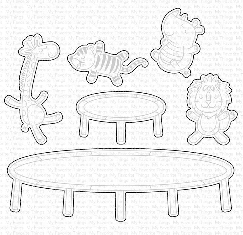 My Favorite Things HOP, FLIP AND A JUMP Jump Die-namics Die Set