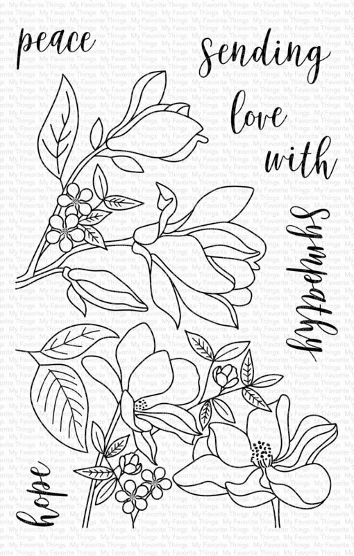 My Favorite Things FLORAL FOCUS Clear Stamp Set