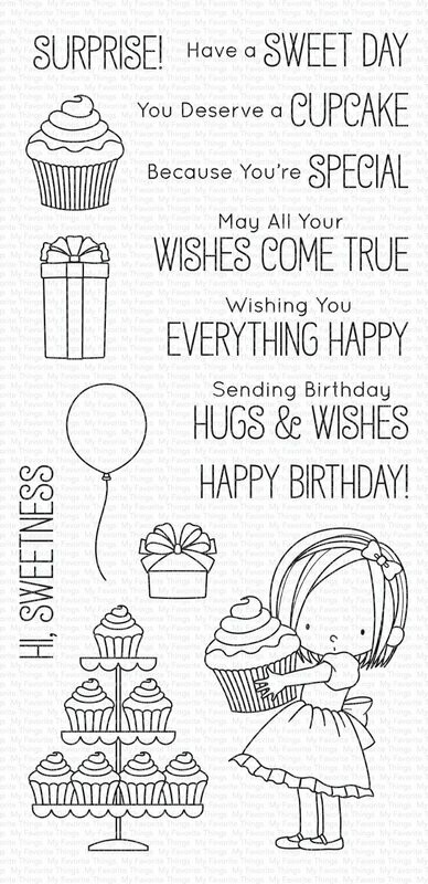 My Favorite Things BB SWEET BIRTHDAY WISHES  Clear Stamp Set