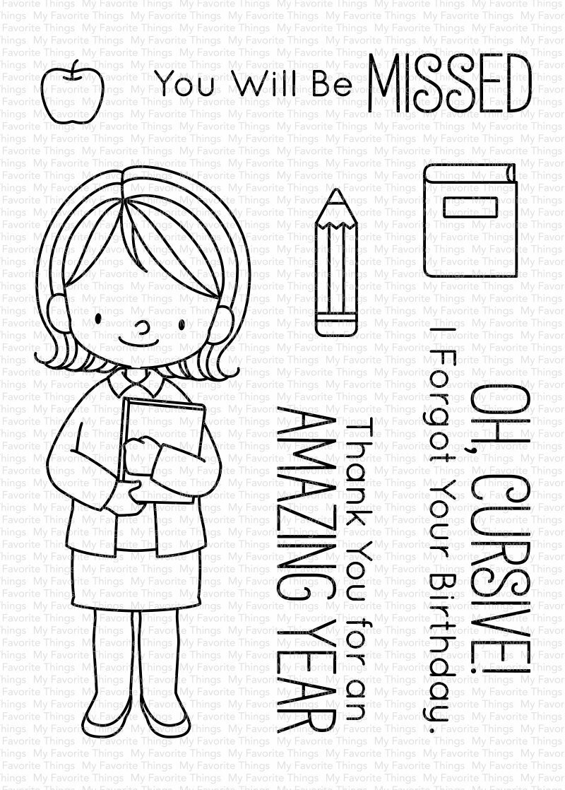My Favorite Things BB LESSONS IN LOVE Clear Stamp Set