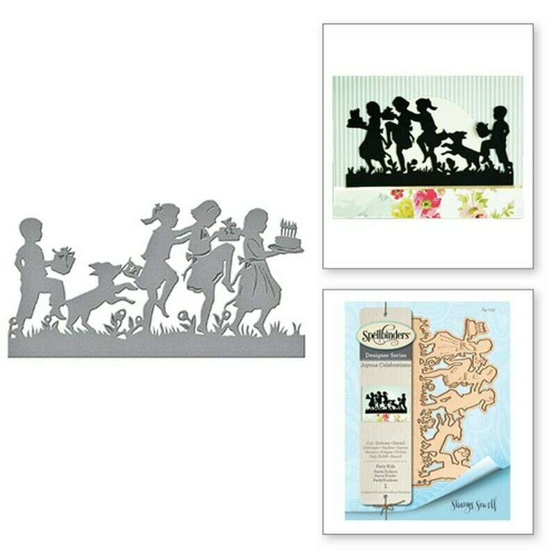 Spellbinders PARTY KIDS  Shapeabilities  Die Set