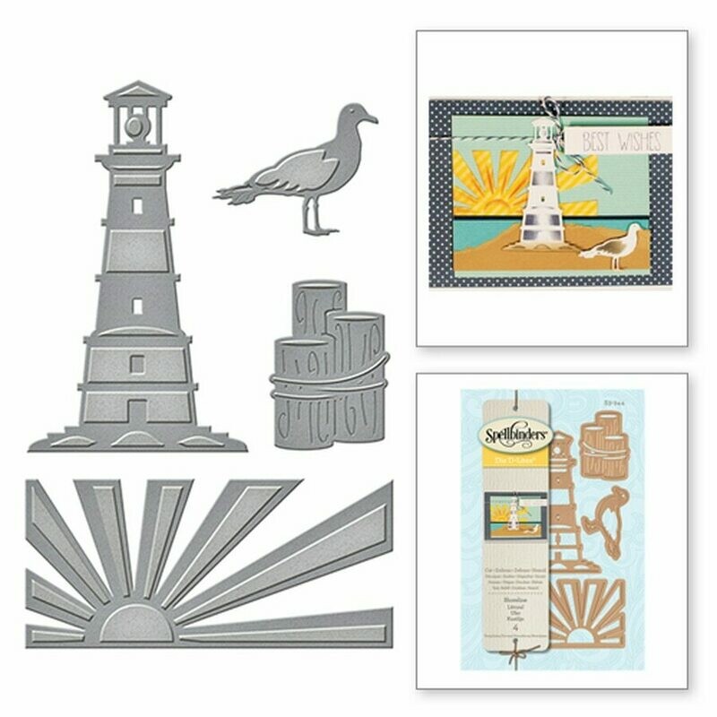 Spellbinders SHORELINE D-Lites
 Die Set