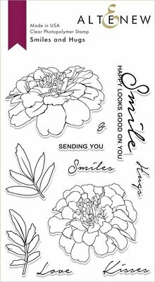 Altenew SMILES AND HUGS Clear Stamp Set