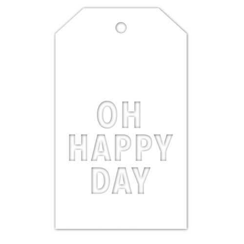 Simon Says Stamp OH HAPPY DAY TAG Die