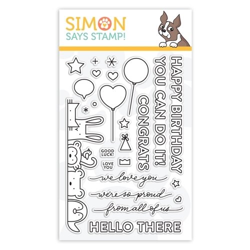 Simon Says Stamp CRITTER CROWD Clear Stamp Set