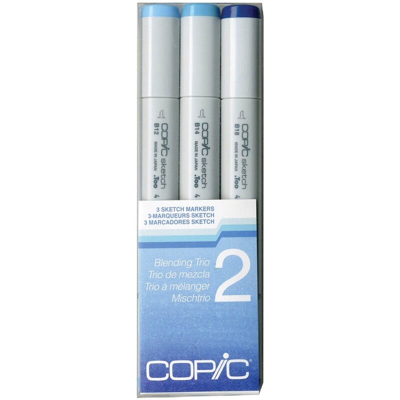 Copic Sketch BLENDING TRIO- Set 2