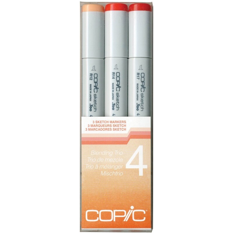 Copic Sketch BLENDING TRIO- Set 4