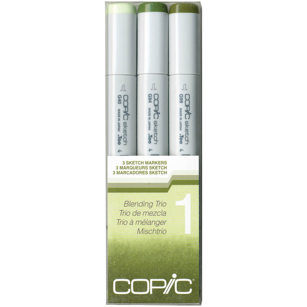 Copic Sketch BLENDING TRIO- Set 1