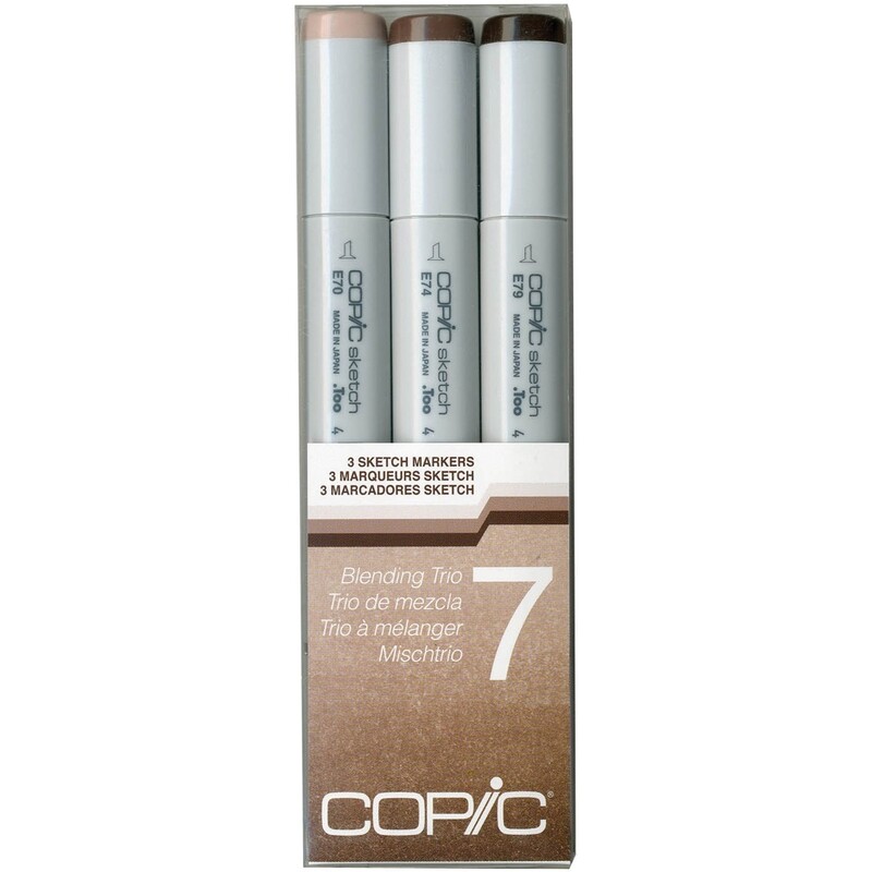 Copic Sketch BLENDING TRIO- Set 7