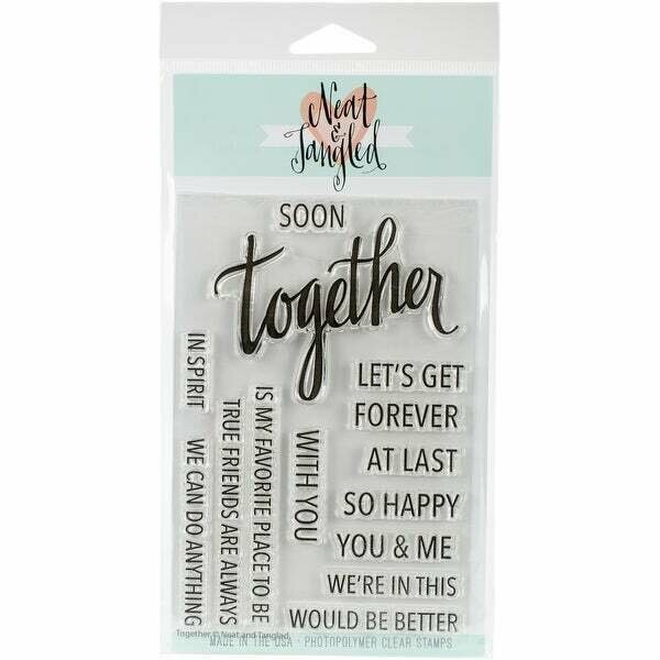 Neat &amp; Tangled TOGETHER Clear Stamp Set