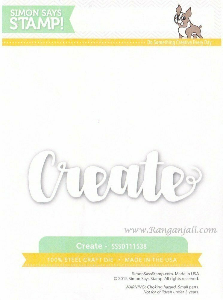Simon Says Stamp PAINTED CREATE Wafer Dies