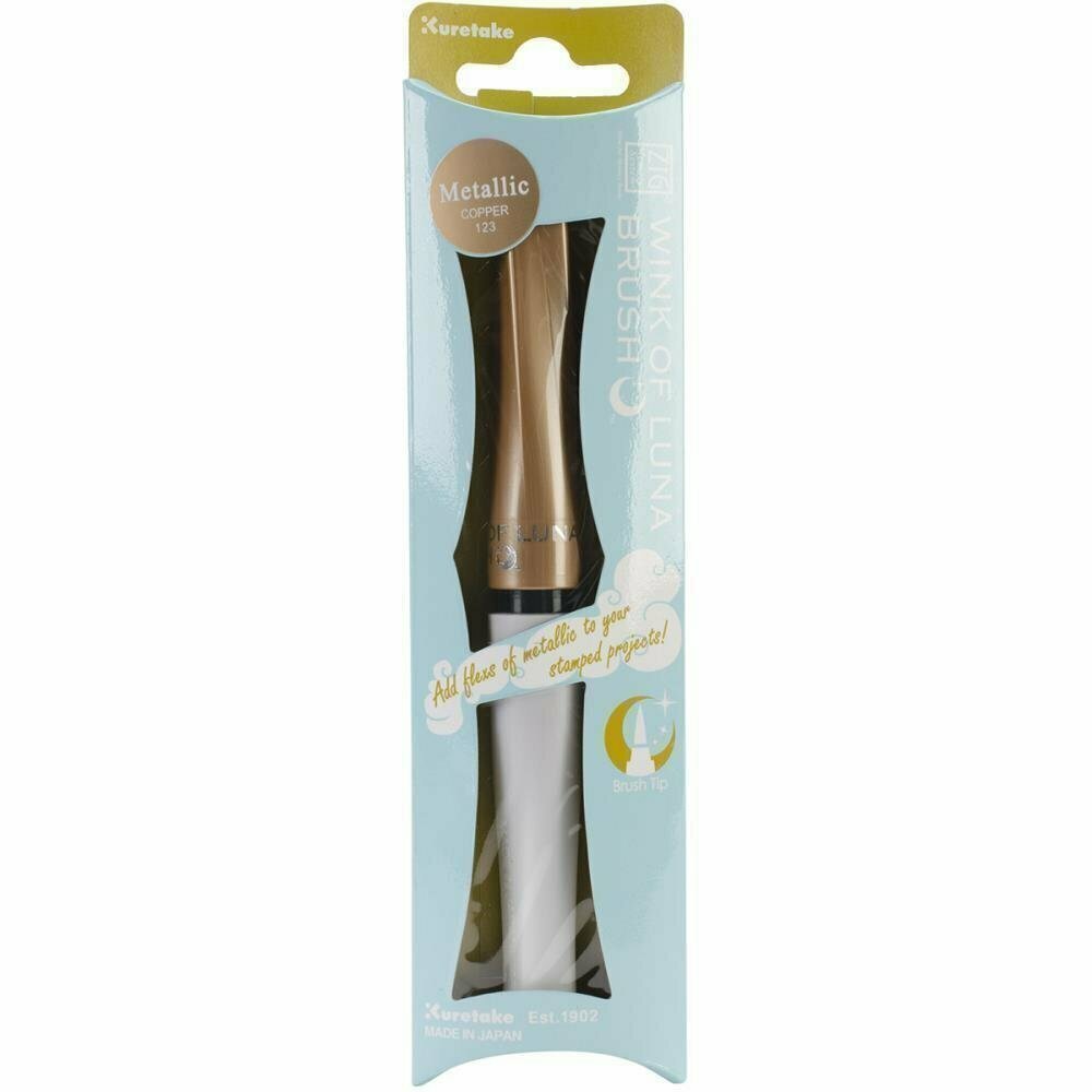 ZIG Wink of Luna METALLIC COPPER Brush Tip Marker