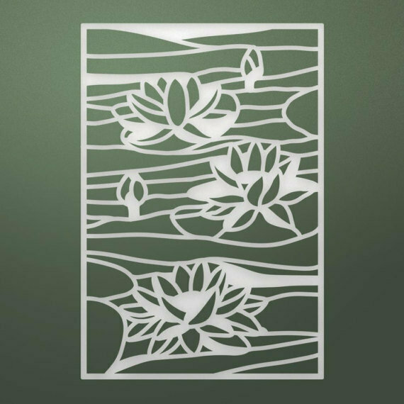 Ultimate Crafts LILY POND Stained Glass Die