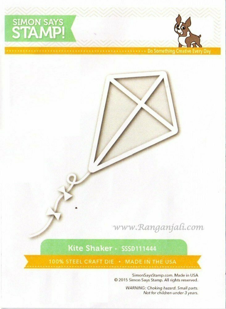 Simon Says Stamp KITE SHAKER Wafer Thin Dies