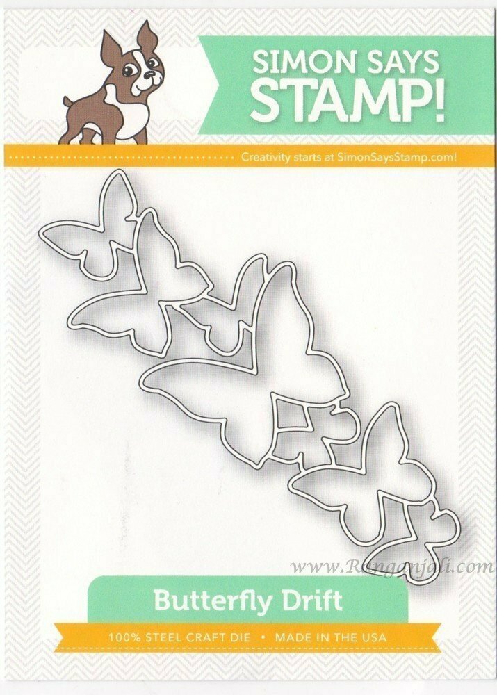 Simon Says Stamp BUTTERFLY DRIFT Craft Die