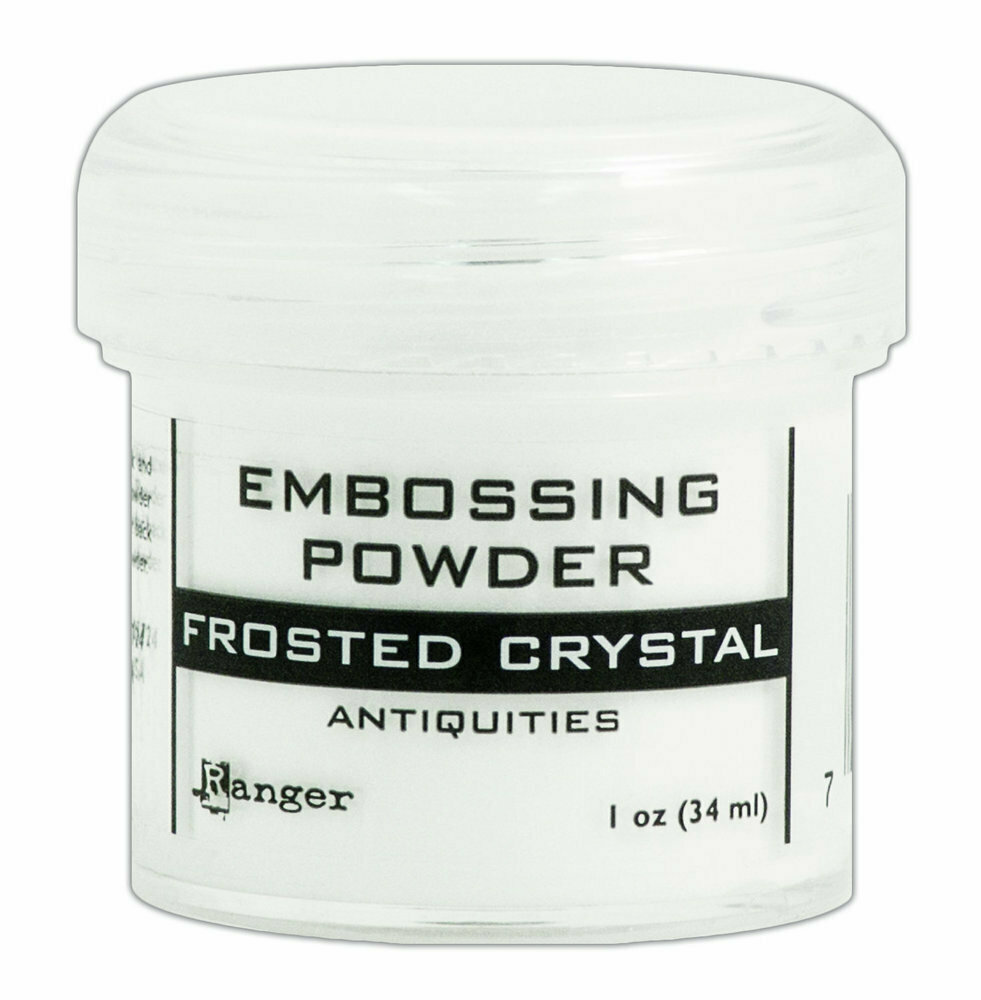 Ranger FROSTED CRYSTAL Antiquities Embossing Powder 1oz