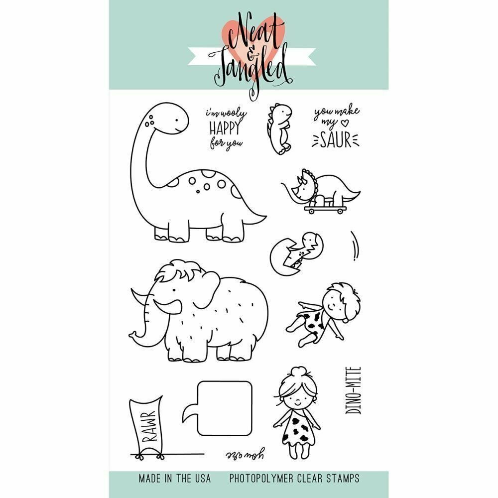 Neat & Tangled PRE-HISTORIC Clear Stamp Set
