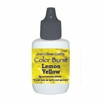 Ken Oliver LEMON YELLOW Color Burst Powder