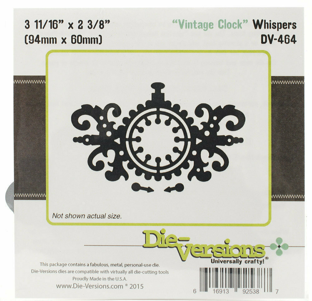 Die-Versions VICTORIAN CLOCK Whispers Die