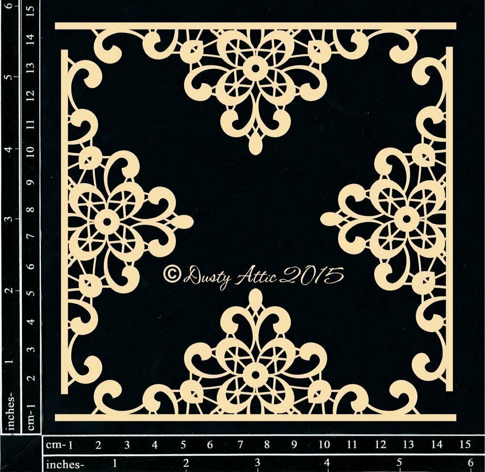 Dusty Attic LACEY TRIMS Lasercut Designs
