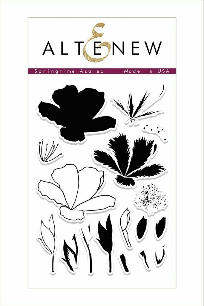 Altenew SPRINGTIME AZALEA Clear Stamp Set