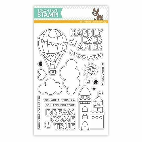 Simon Says Stamp DREAM COME TRUE Clear Stamp Set