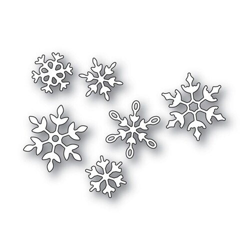 Simon Says Stamp STITCHED FLAKES Die Set