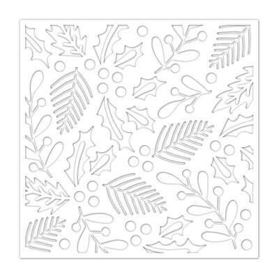 Simon Says Stamp HOLIDAY FOLIAGE Stencil