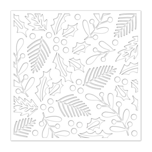 Simon Says Stamp HOLIDAY FOLIAGE Stencil