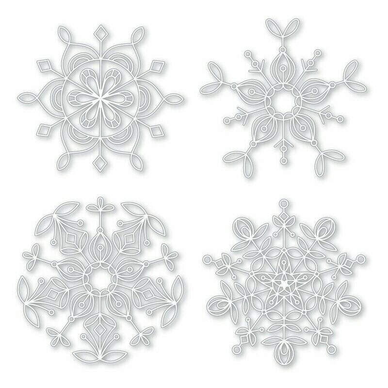 Simon Says Stamp FROZEN FRACTALS STENCIL Stencil