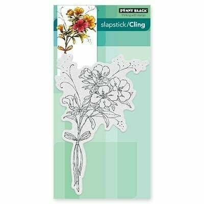 Penny Black ELEGANCE IN MOTION Cling Stamp