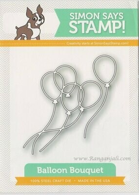 Simon Says Stamp BALLOON BOUQUET Craft Dies