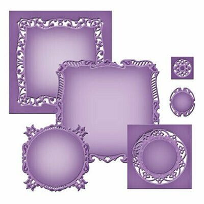 Spellbinders MAJESTIC SQUARES Nestabilities Dies