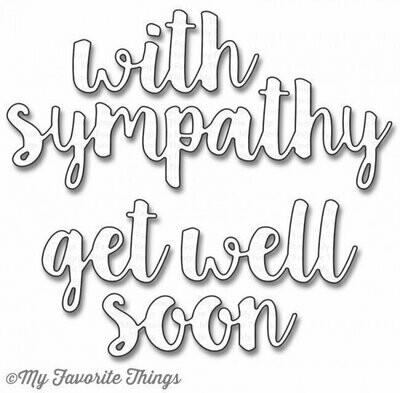 My Favorite Things WELL WISHES Die-Namics Dies