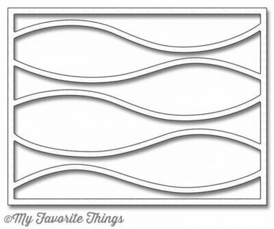 My Favorite Things HORIZONTAL SNOW DRIFTS Cover-Up Die-namics Die