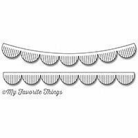 My Favorite Things FRINGED SCALLOP BORDERS Die-Namics Dies