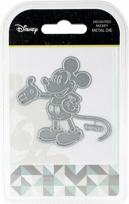 Disney DELIGHTED MICKEY Mickey &amp; Minnie Mouse  Die Set