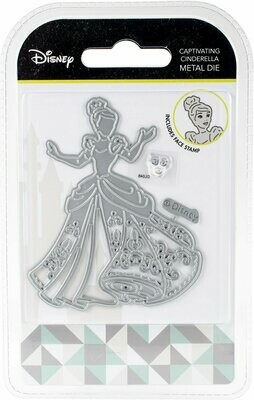 Disney CAPTIVATING CINDERELLA Die and Face Stamp Set