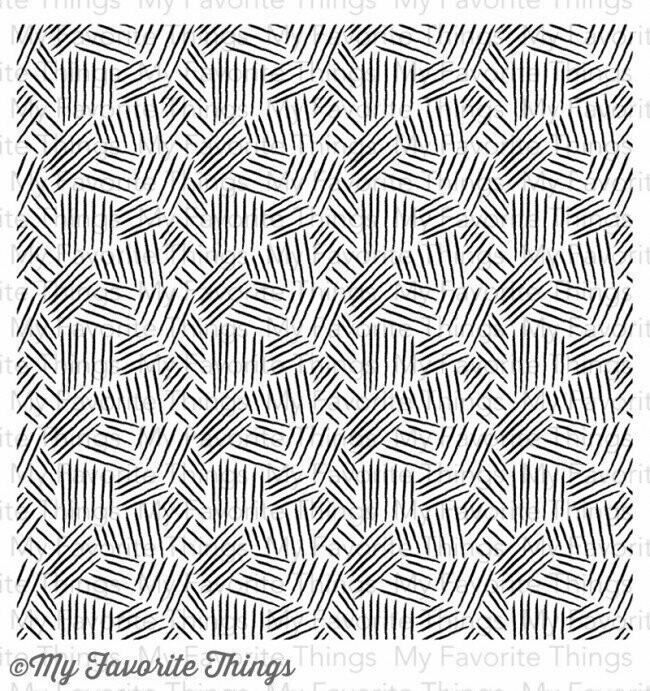 My Favorite Things ETCHED TRIBAL Background Cling Stamp